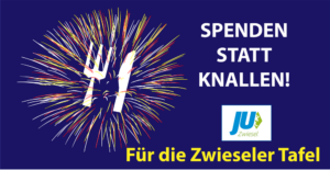Spenden statt Knallen